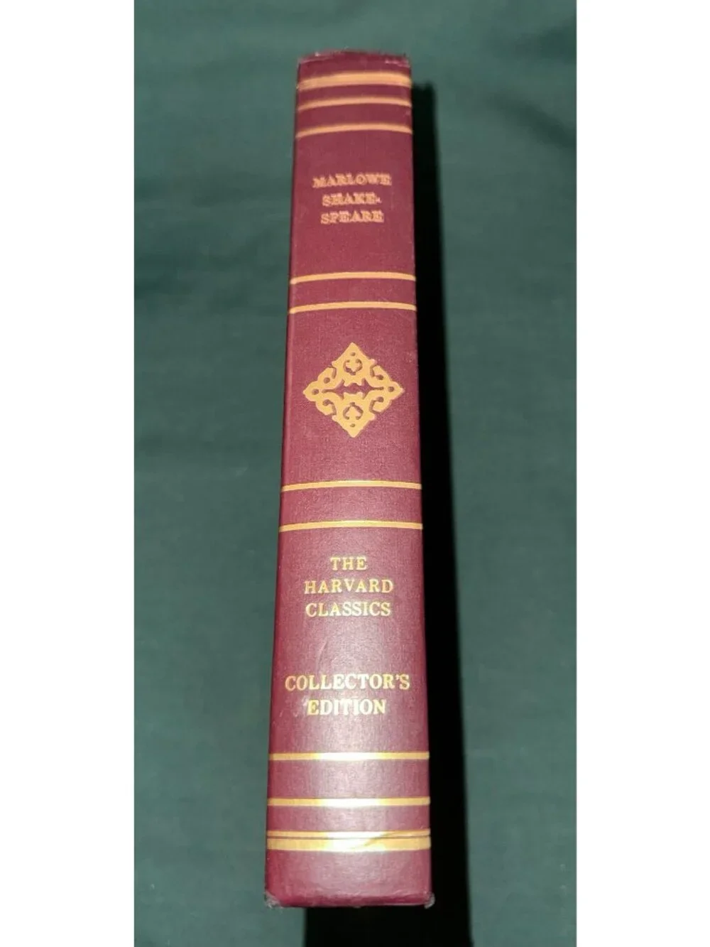 The Harvard Classics Marlowe Shakespeare Collectors Edition Hardcover Book